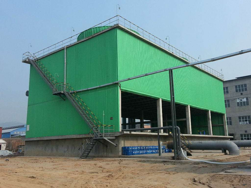 方形逆流式冷卻塔01