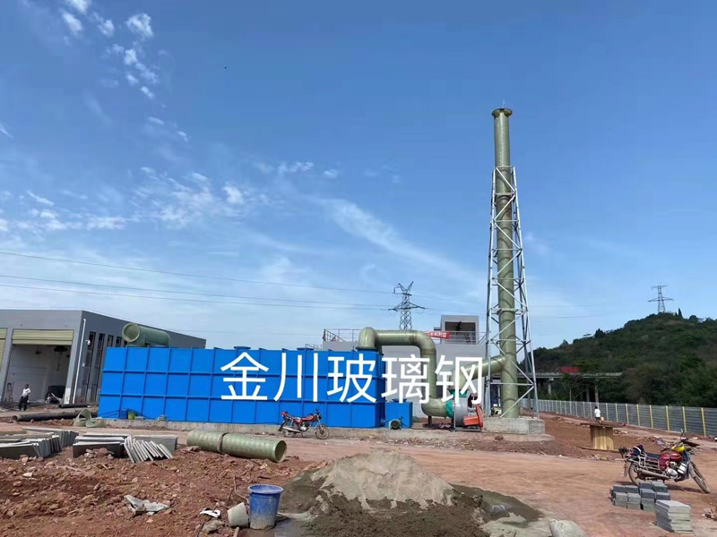 玻璃鋼生物濾池01